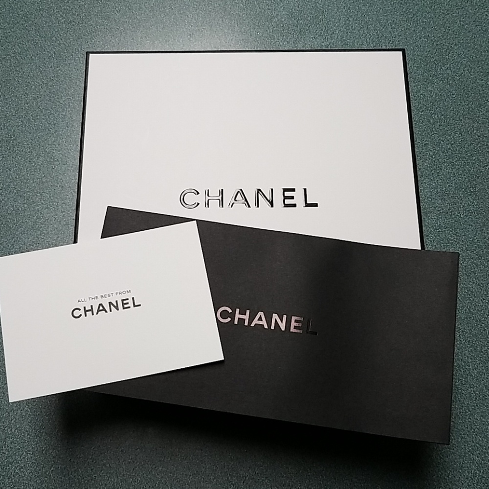 Empty Chanel Gift Box